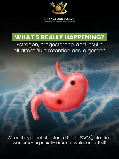 What's really happening when you bloat? Hormones like estrogen, progesterone, and insulin all affect fluid retention and digestion. When they're imbalanced, bloating can worsen.