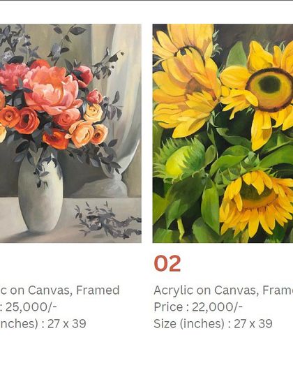 Shagufta - Commissioned Canvas Artwork Behind the Canvas: My Process & Story photo 7