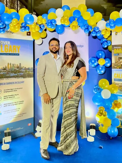 Posing with an international client from Navitas. Building a great rapport with clients from around the world is something I truly enjoy and excel at.
