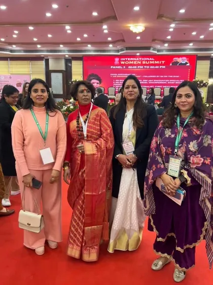 More moments from the well-organized and successful women's summit.