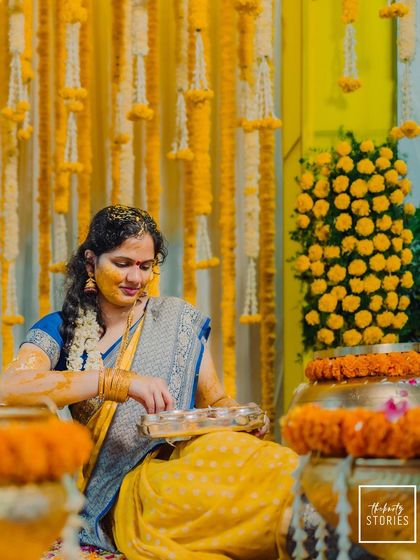The Knotz Stories - Destination Wedding Coverage The Haldi Celebration photo 4