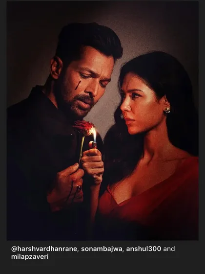 A little throwback to my first Bollywood project. Working on set with talented actors like Sonam Bajwa and Harshvardhan Rane was an incredible experience and taught me so much about makeup for high-definition cameras.