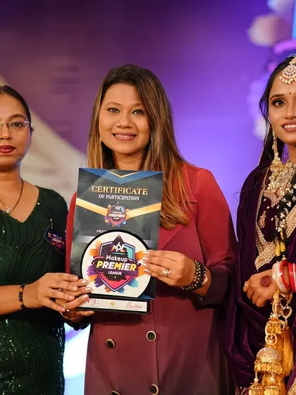 I believe in constantly proving my skills. This was a proud moment, reaching the top 30 in a major makeup competition, a testament to the high standards and techniques I bring to my students.