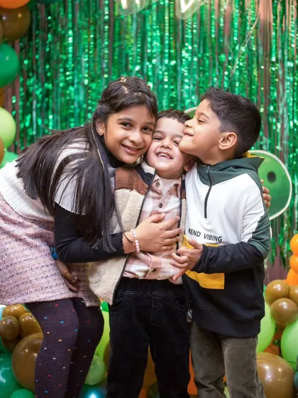 At the end of the day, it's all about love and connection. I create a happy, warm space where families and friends can celebrate together.
