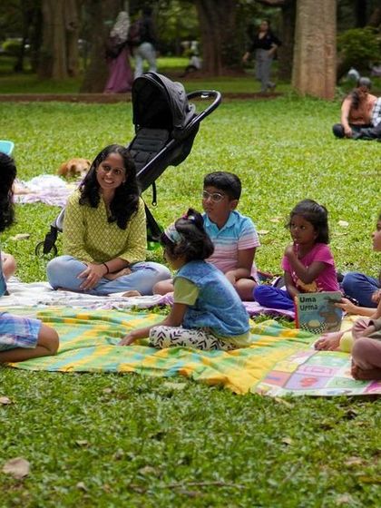 An extensive series from our 'Delectable Delight July' session, reading 'My Grandmother Can't Cook'. These photos beautifully capture the community, the engagement, and the pure fun of our gatherings.