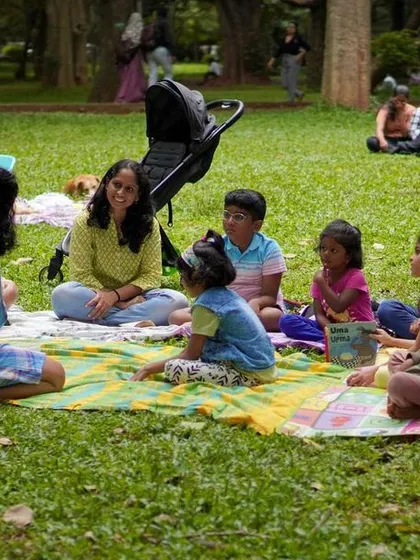 An extensive series from our 'Delectable Delight July' session, reading 'My Grandmother Can't Cook'. These photos beautifully capture the community, the engagement, and the pure fun of our gatherings.