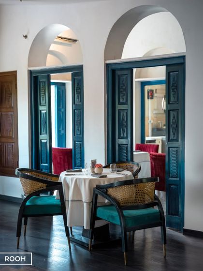 The classic architecture, with its beautiful arched doorways and rich textures, provides a timeless setting for your meal. It’s a space where heritage whispers through the walls.