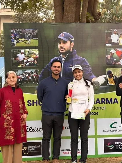 Congratulations to Mahreen Bhatia for winning the Shubhankar Sharma All India Junior Invitational Series. Her victory earned her a spot to compete in the Junior Dubai Desert Classic.