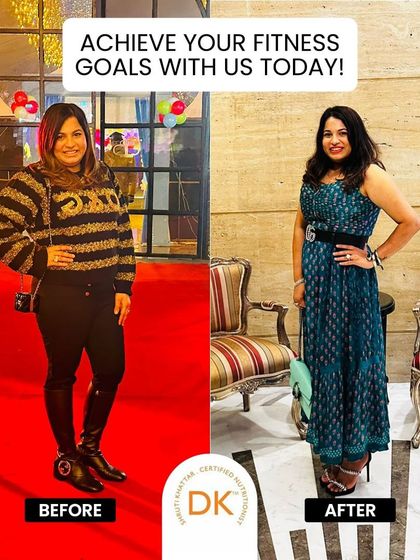 Another client achieving her fitness goals with a customized nutrition plan. Her transformation is a powerful reminder that consistency is key.