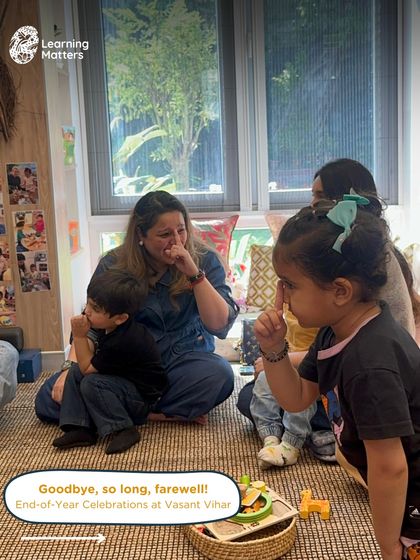 More scenes from our heartfelt End-of-Year Celebrations. These events often include musical performances, shared activities, and a look back at the children's work, strengthening our community bonds.