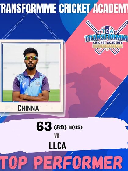 Transform Cricket Academy - Advanced Competitive Cricket Training The Record Breakers: Individual Player Achievements photo 33