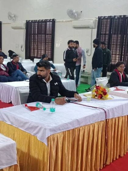 Serving as the center referee during the Civil Services tournament. My experience as a competitor and coach informs every call I make, ensuring technical precision is recognized.