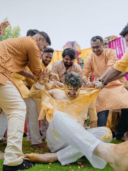 Happy Stillz - Lifestyle & Event Photography Haldi & Mehndi: The Colors of Joy photo 47