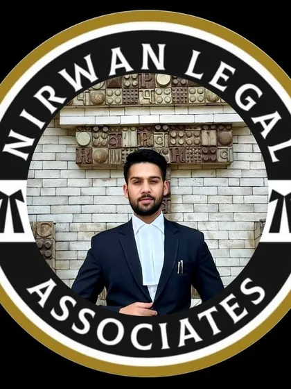 This is the emblem of my firm, Nirwan Legal Associates. It represents our commitment to providing dedicated and expert legal services, from drafting to courtroom advocacy.