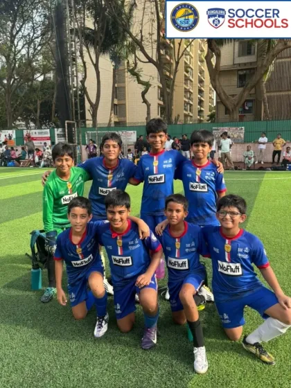 One of our youth teams ready for a pre-season tournament.