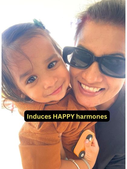 The joy and energy I get from being healthy and active directly translate to happier moments with my son. Fitness induces happy hormones, which benefits everyone around you.