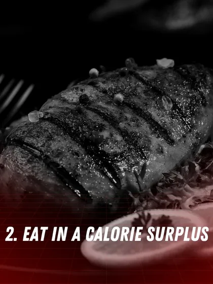 To build muscle, your body needs fuel. This means eating in a calorie surplus, consuming slightly more calories than you burn. I help you do this with clean, nutrient-dense foods, not junk.