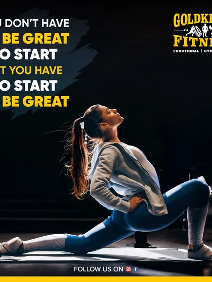 You don't have to be great to start, but you have to start to be great. Today is the day to begin your journey.