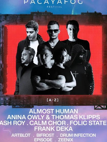 The full lineup for the Pacayafog Festival at Hotel Royal Orchid. This was a huge event with two stages, a flea market, and an incredible roster of artists.