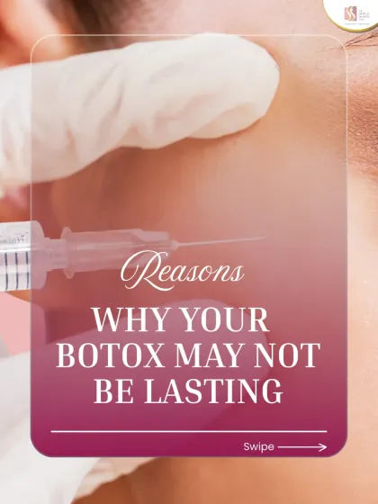 Wondering why your Botox might not be lasting? This educational series explains the common reasons.
