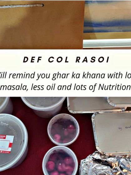DefCol Rasoi - Home-Style Food Delivery Daily Tiffin & Thali Service photo 32