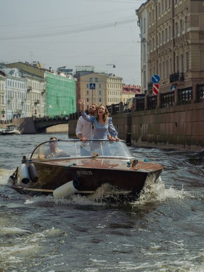 Love has the power to make every day feel like a miracle. This couple, enjoying a day on the water, embodies the happiness and completeness that finding the right partner brings into your life.