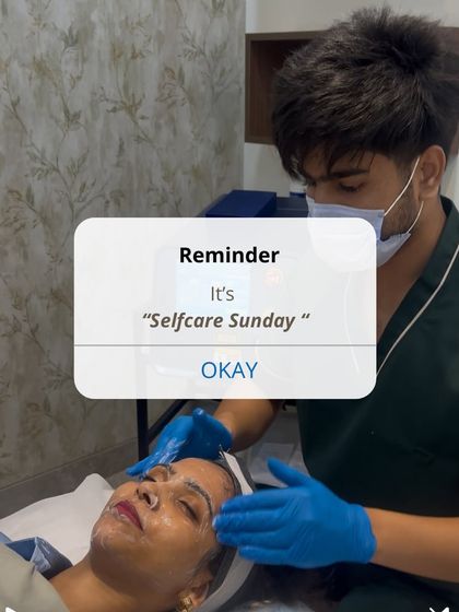 This is your friendly reminder that it's "Self-care Sunday." It's the perfect day to pause, pamper, and put yourself first with a rejuvenating facial.