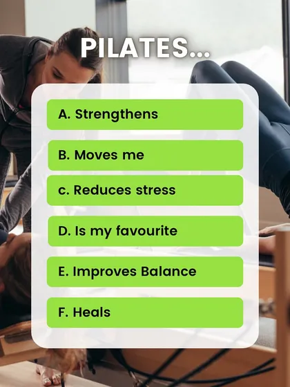 What comes to mind when you think of Pilates? For me, it's strength, stress relief, balance, and healing. It's so much more than just a workout.