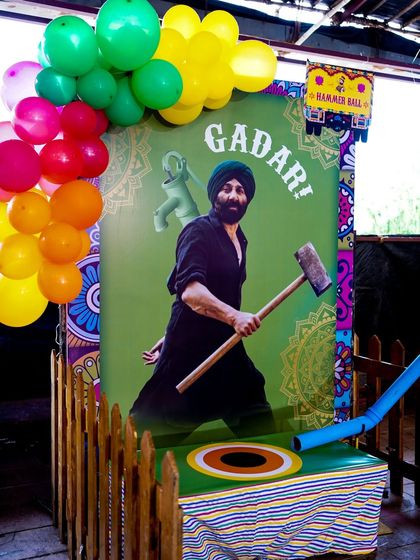 A fun "Gadari" hammer strength game, inspired by the iconic Bollywood movie, adds a humorous and interactive element.