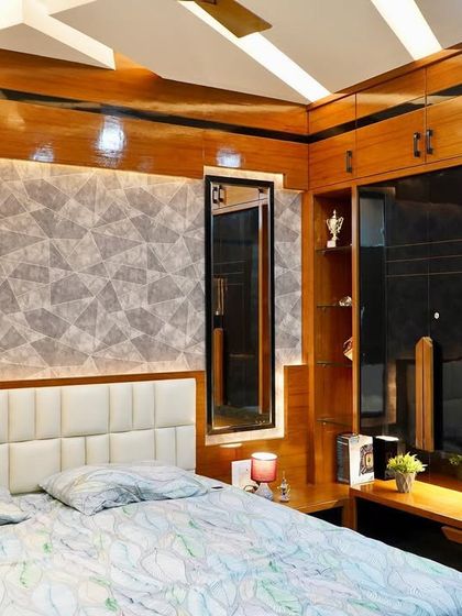 Sudarshan - Home Interior Design & Renovation Modern & Elegant Bedrooms photo 40