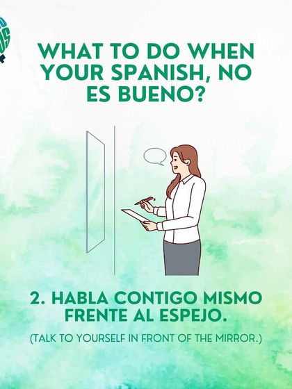 Practice speaking to yourself in front of a mirror. It might feel silly at first, but it's a powerful way to build confidence and improve pronunciation without pressure.