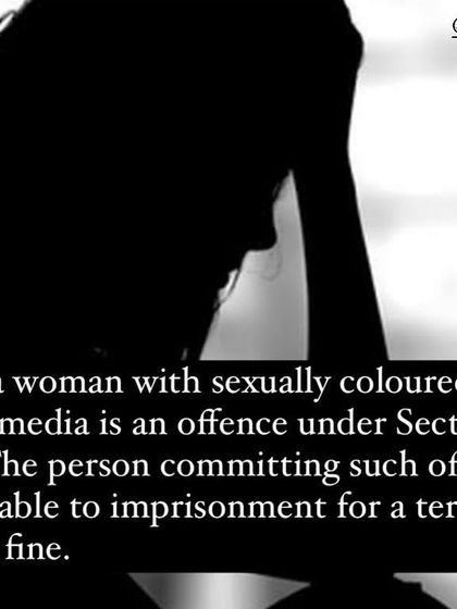 Using sexually colored remarks on social media is an offense under Section 509 of the IPC. I defend clients against such allegations in the digital space.