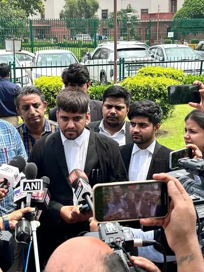 Giving a byte to ANI and other news agencies. It is important to articulate the legal nuances of a case to ensure accurate reporting.