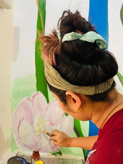 Anupama - Custom Artwork & Murals The Artist's Corner: My Studio, Process & Musings photo 51