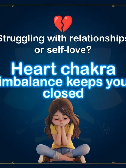If you are struggling with relationships or a lack of self-love, your Heart Chakra may be imbalanced. A closed heart chakra prevents love from flowing in or out freely.