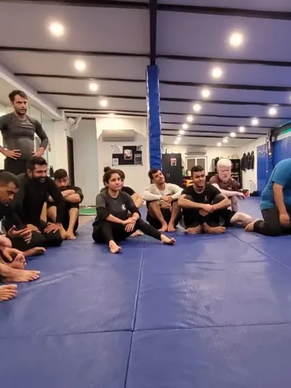 Another angle of the seminar, showing the full class learning together.