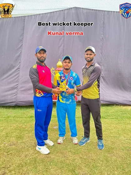 The Best Wicket Keeper of the Cricket Talent Cup 2.0, Kunal Verma.
