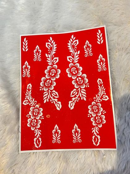Easy Mehndi Stencils photo 11