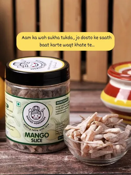 Remember sharing dried mango slices with friends? We've bottled that exact memory. Our Mango Slices are the perfect snack to remind you of carefree summer holidays.