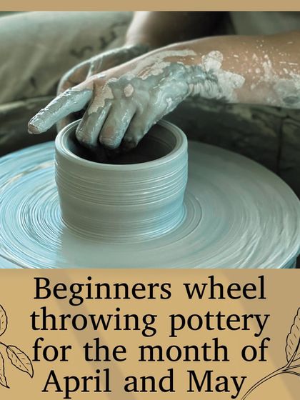 My wheel throwing pottery batches for April are open for booking. Join me for a weekend or weekday session.