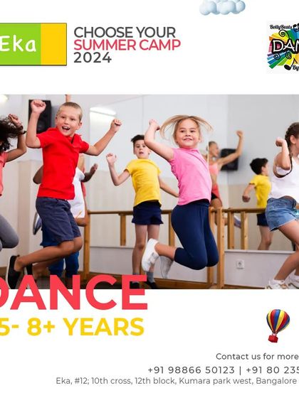 Dance like nobody's watching. Our summer dance camp, in association with Bhoomika's Dance Studio, covers various styles and is all about movement and joy.