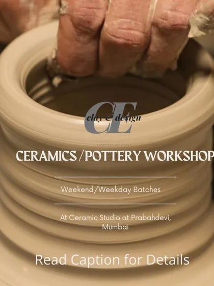 Our pottery workshops are open for both weekend and weekday batches right here in Prabhadevi, Mumbai. This is your invitation to get your hands dirty and create something beautiful, no experience necessary.