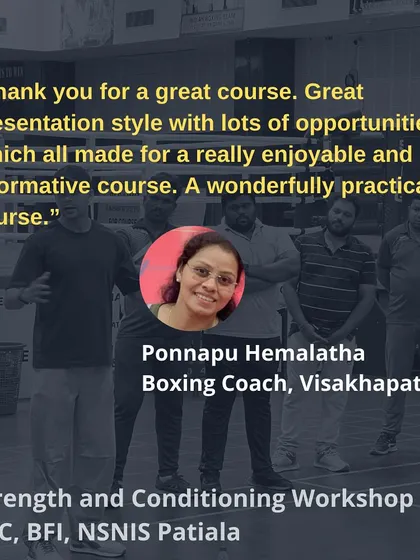 I am humbled by the feedback I receive from coaches. My aim is always to deliver practical, informative courses that provide real value. Hearing that my sessions are enjoyable and useful is the greatest reward.