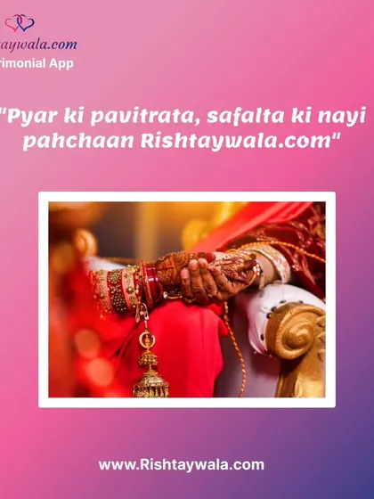 The purity of love finds a new identity in marriage. This image of a couple holding hands during their wedding ceremony represents that beautiful transition.