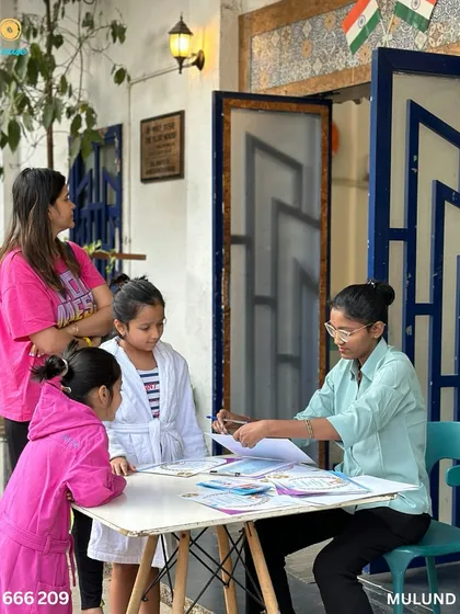 The registration desk at our Swimming Gala. We ensure a smooth and organized event for all participants and their families.