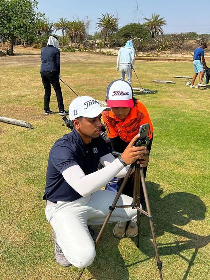 We are deeply invested in the success of all our athletes. Our team works with passion and commitment every day, using tools like the Edel Golf aim plate to refine putting technique and ensure our players feel a sense of gratitude for the process.