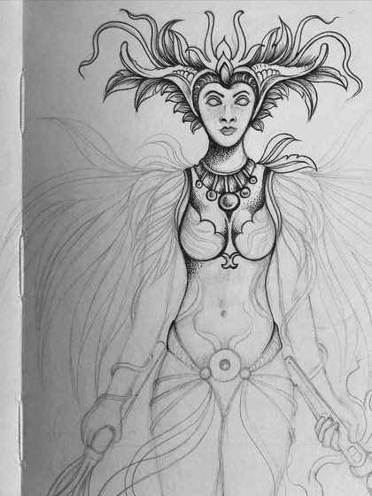 Ankita Bhattacharya - Tattoo Design Goddesses & Guardians photo 17