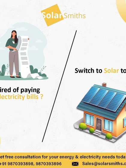 Tired of paying electricity bills? Switch to solar today. It's a straightforward decision that puts money back in your pocket from day one.