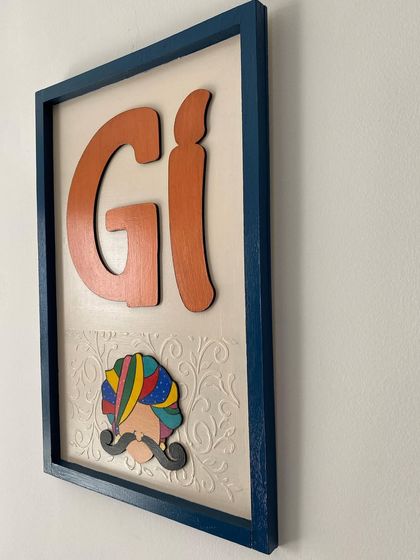 Neetikriti - Hand-Painted Home Decor & Personalized Gifts Personalized Wall Art & Nameplates photo 9