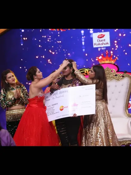 Another shot from the 'Dancing Queen' finale. This experience gave me a platform to spread my message of body positivity and show that talent and passion are what truly matter in dance.
